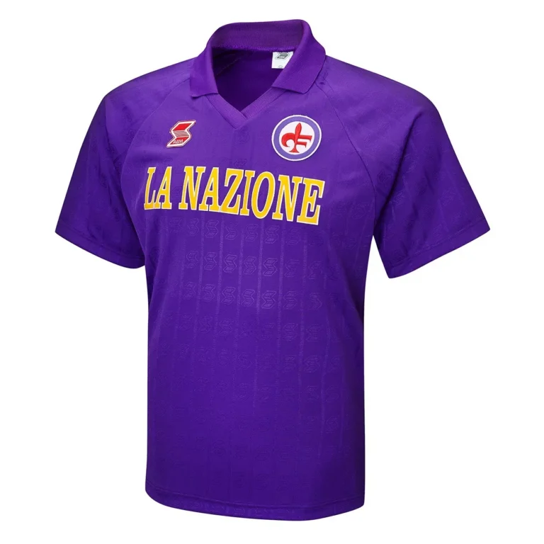 Fiorentina 1989 90 Home Retro 1