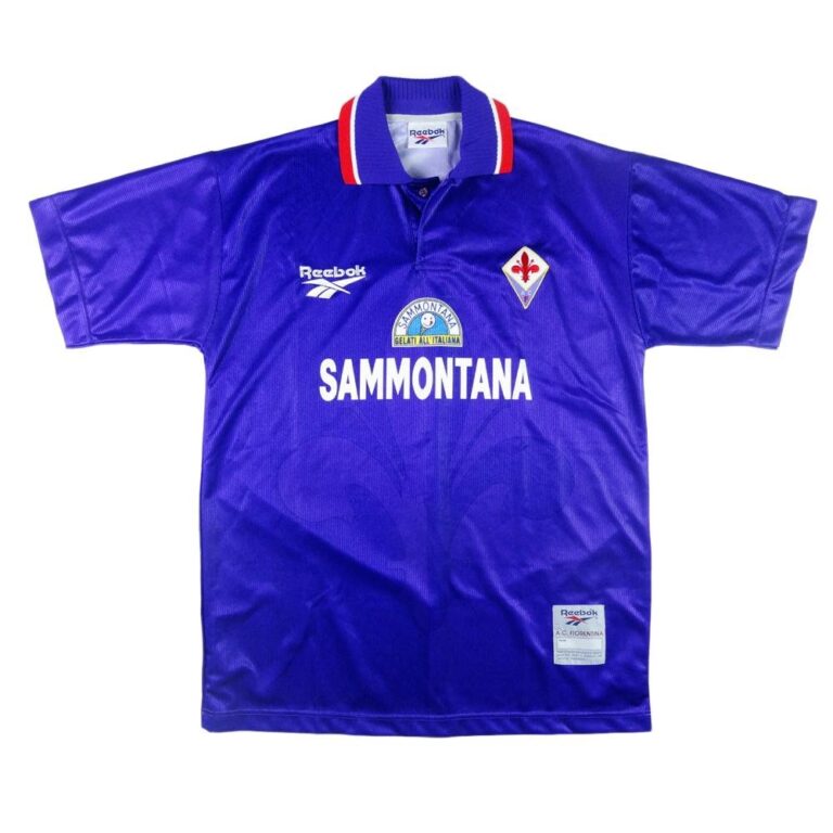 Fiorentina 1995 96 Home Retro 1