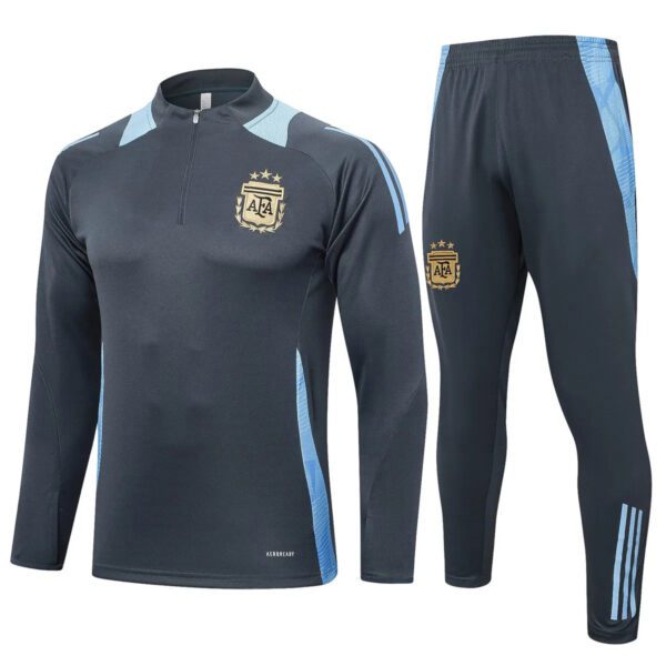 Argentina 2024 grey light blue Training Suit