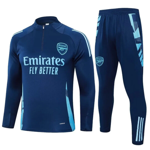 Arsenal FC 2024-25 navy light blue Training Suit