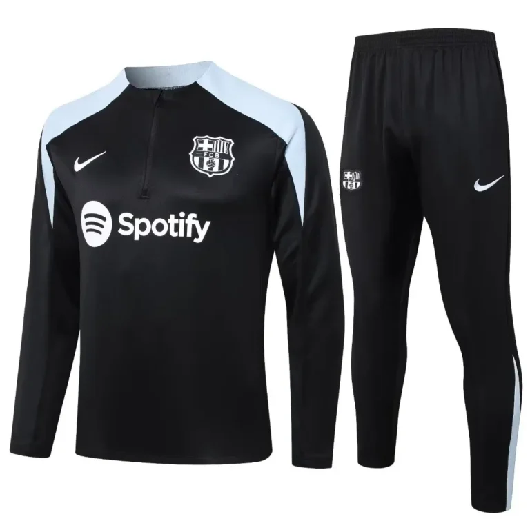 Barcelona FC 2024-25 black grey Training Suit