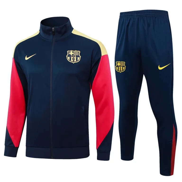 barcelona fc 2024 25 navy red yellow kid tracksuit 100 • XportsGears | Sportswear