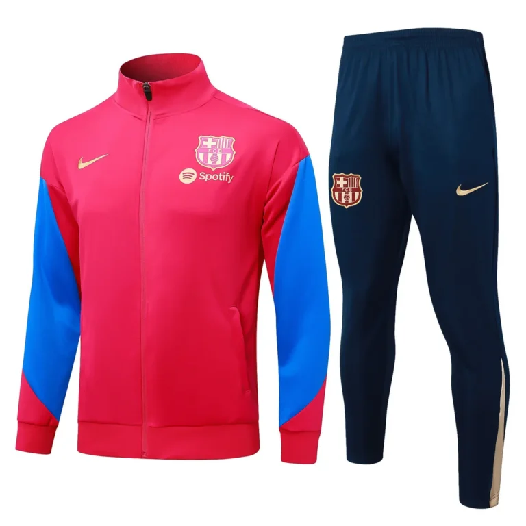 barcelona fc 2024 25 red blue tracksuit 100 • XportsGears | Sportswear