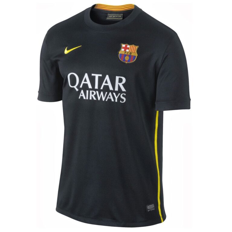 barcelona fc 2013 14 third retro 1