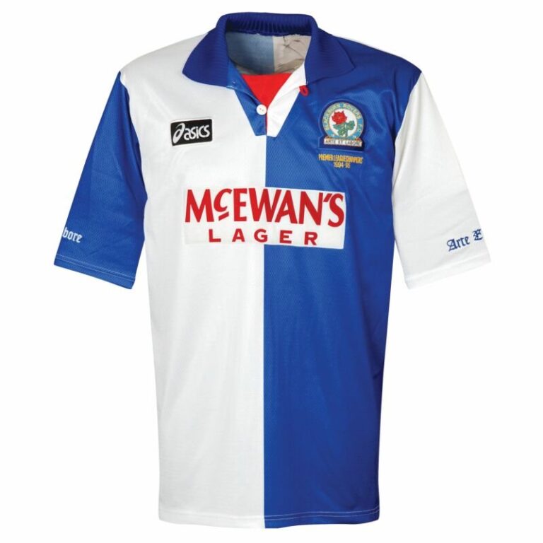 blackburn rovers 1994 95 home retro 1