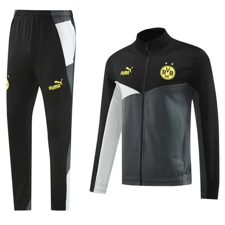 Borussia Dortmund 2024-25 black grey yellow Tracksuit