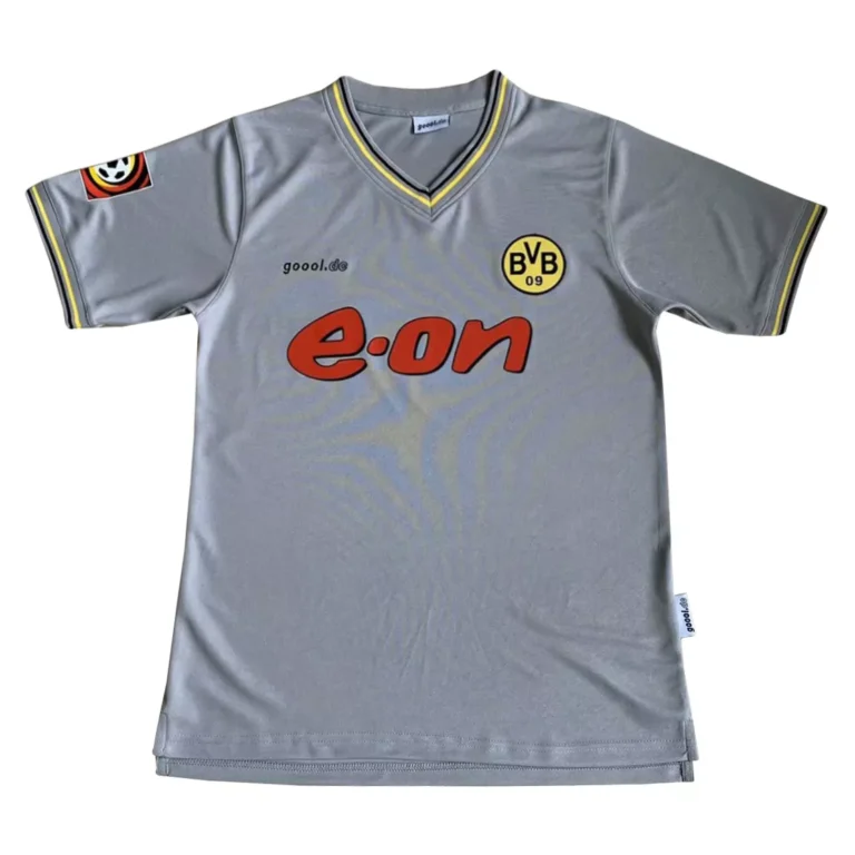 borussia dortmund 2000 01 away retro 1