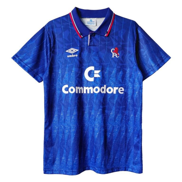 chelsea fc 1989 91 home retro 1