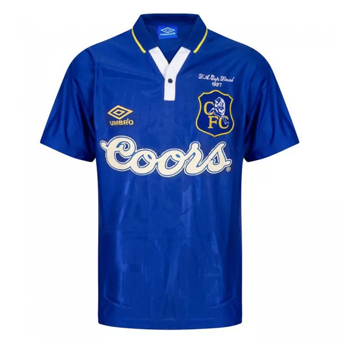 chelsea fc 1997 home final fa cup retro 1 • XportsGears | Sportswear