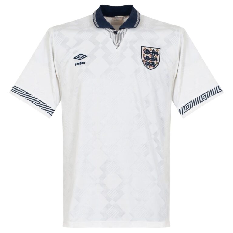 england 1990 home retro 1