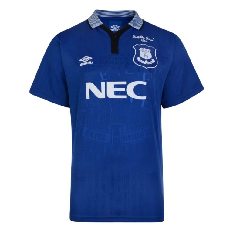 everton fc 1995 home retro 1