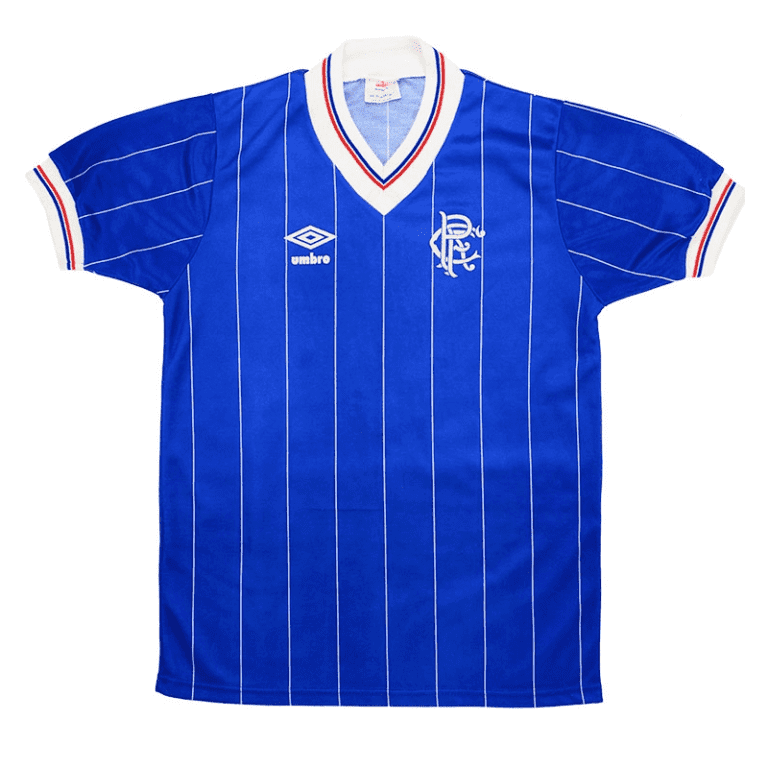 glasgow rangers 1982 83 home retro 1