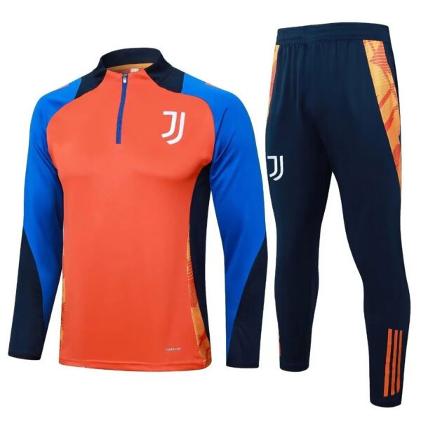 Juventus FC 2024-25 orange black blue Training Suit