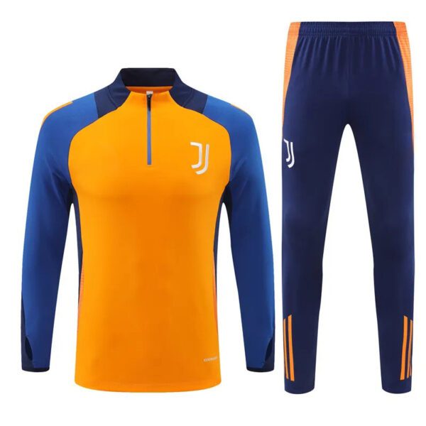 Juventus FC 2024-25 orange blue navy Training Suit