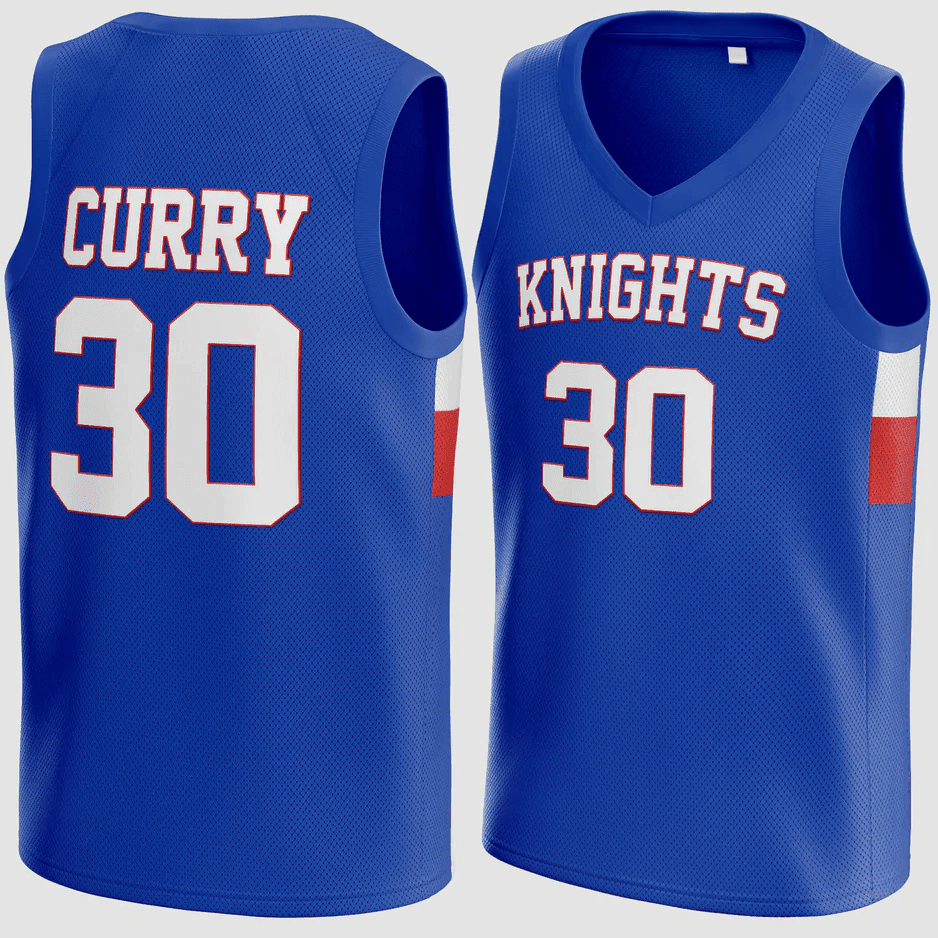 knights high school blue curry vintage 1