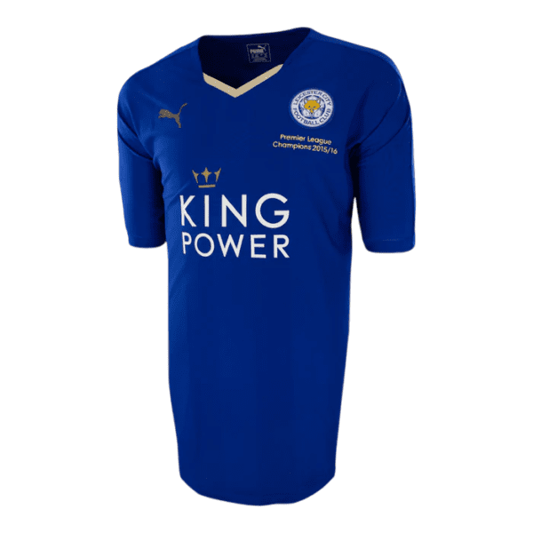 Leicester City 2015-16 home Retro Jersey