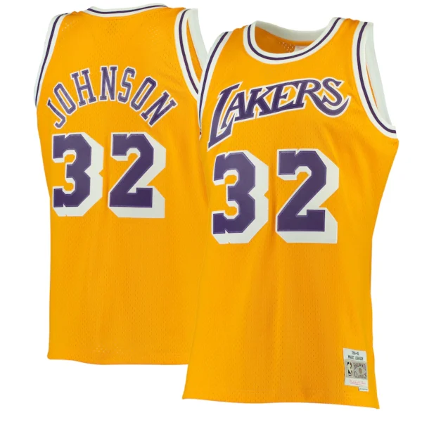Los Angeles Lakers 1984-85 - Home • Vintage KID Jersey / Magic Johnson