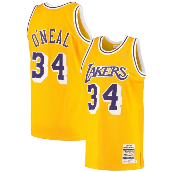 Los Angeles Lakers 1996-97 - Home • Vintage Jersey / Shaquille O'Neal