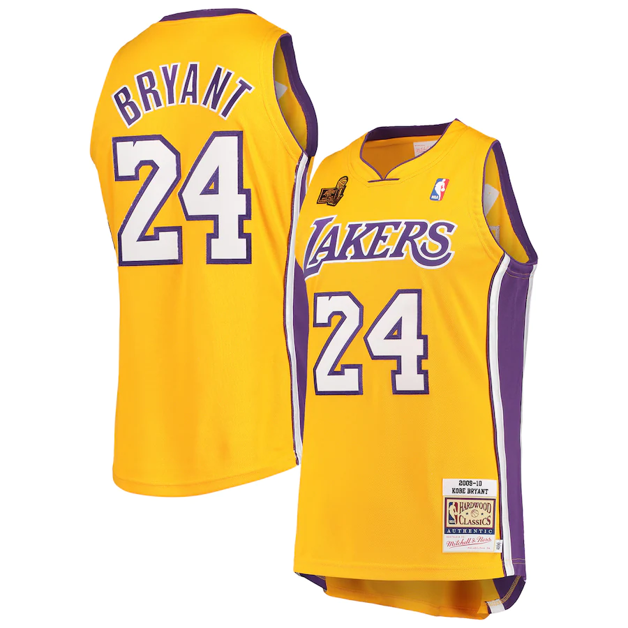 Los Angeles Lakers 2009-10 - Home • Vintage Jersey / Kobe Bryant - Image 1
