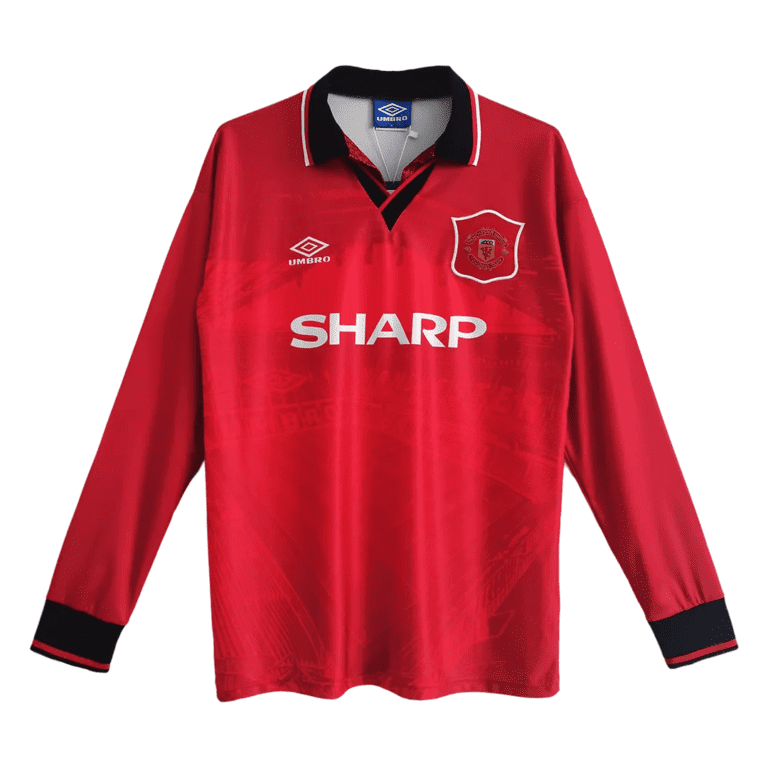 manchester united 1994 96 home ls retro 1