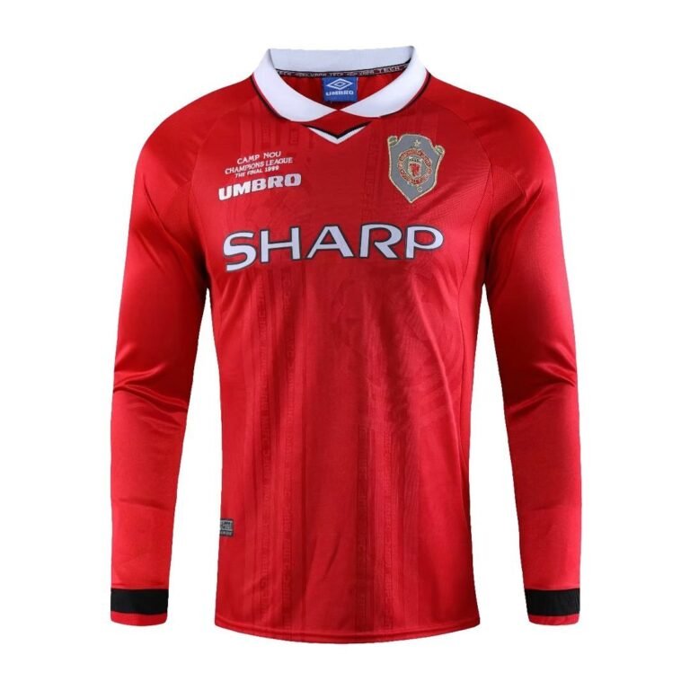 manchester united 1999 00 home ls retro 1