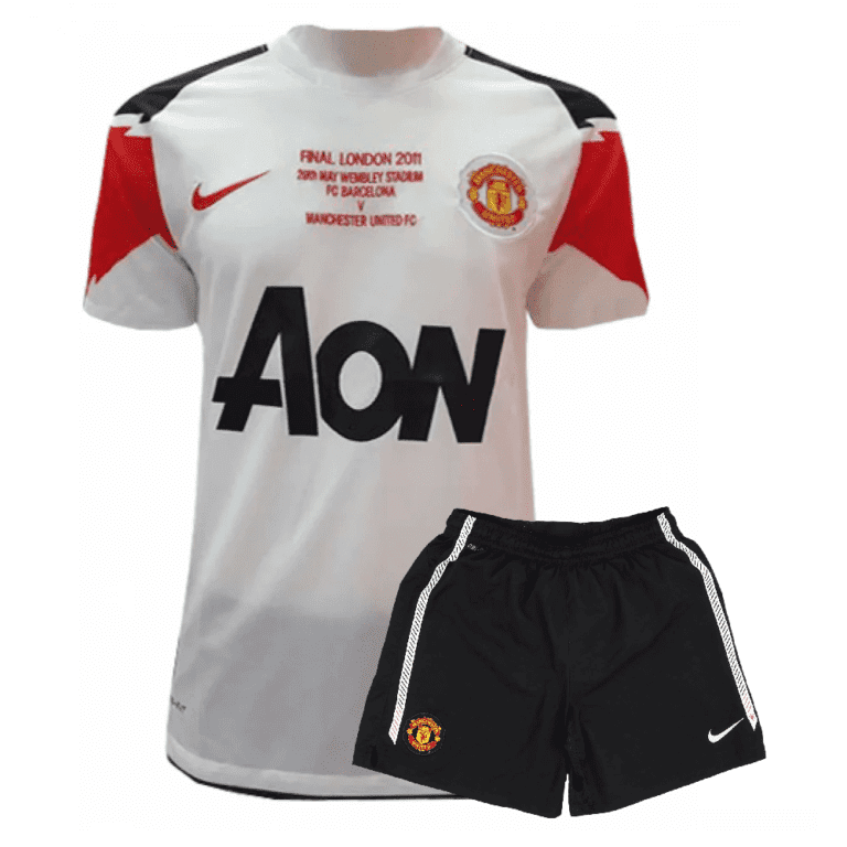 manchester united 2010 11 away kidkit retro 1 • XportsGears | Sportswear