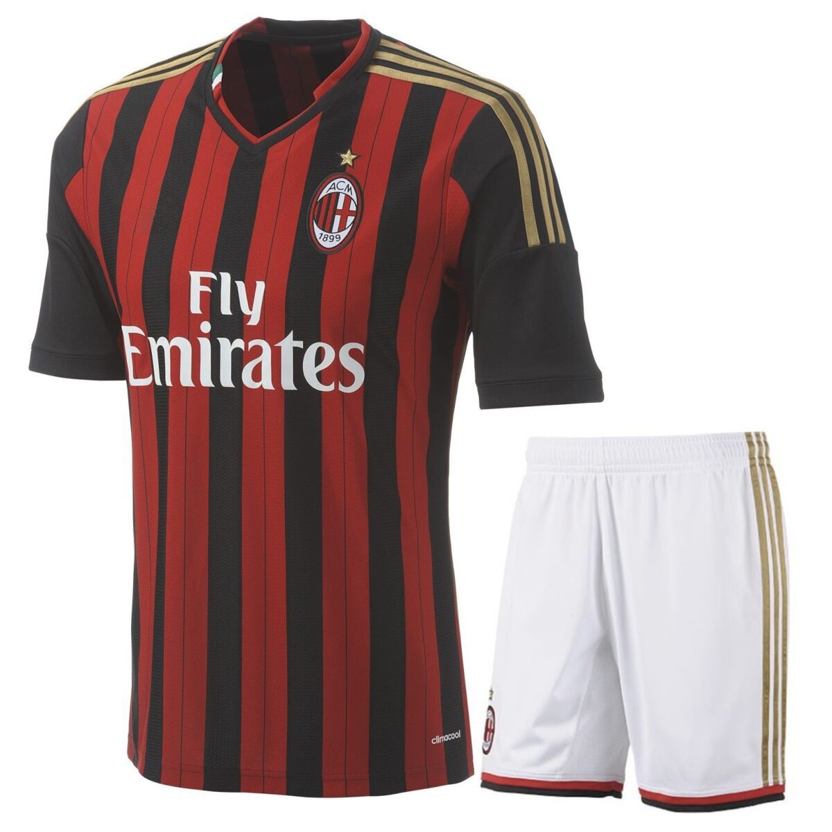 milan ac 2013 14 home kidkit retro 1 1 • XportsGears | Sportswear