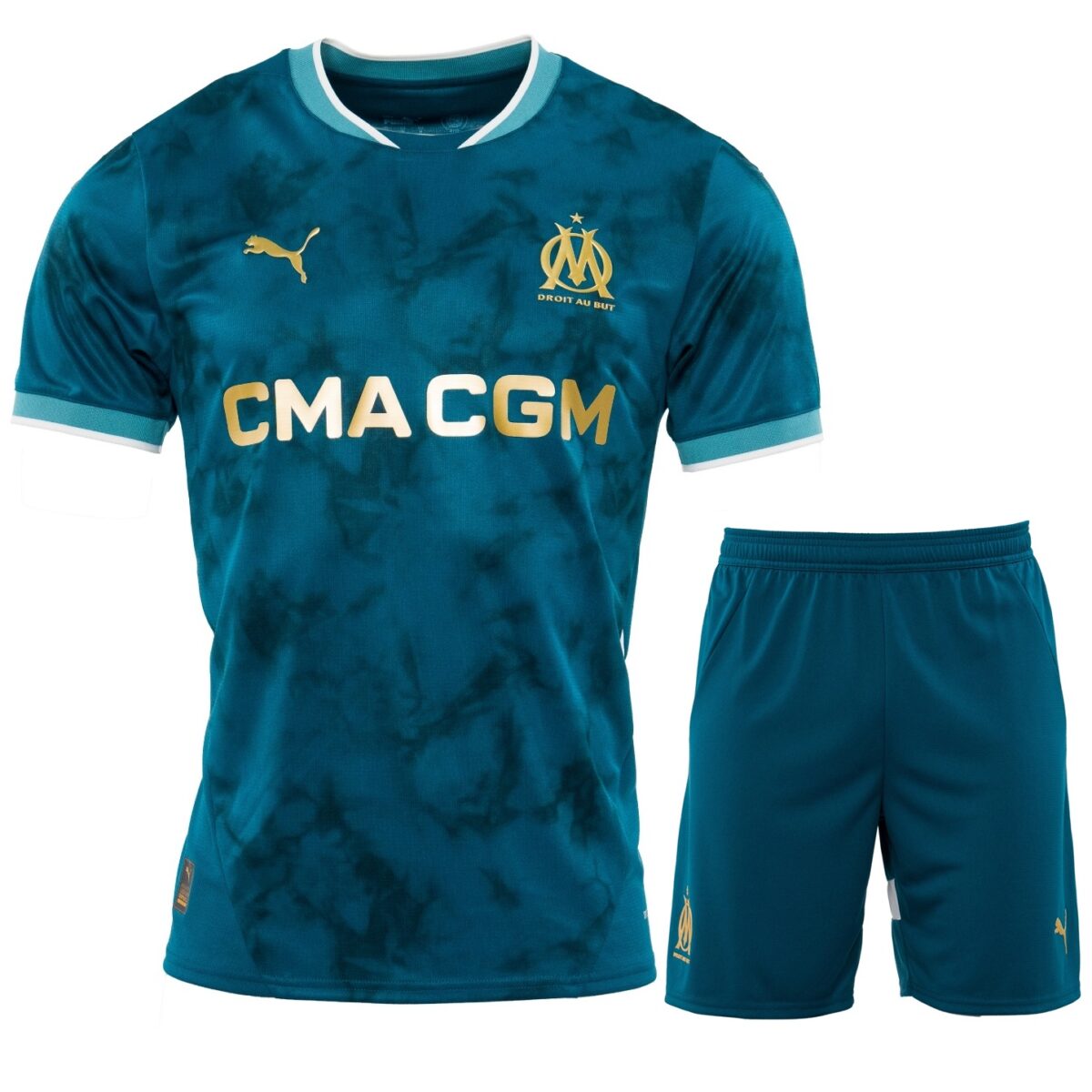 Olympique Marseille 2024-25 away Kid Kit