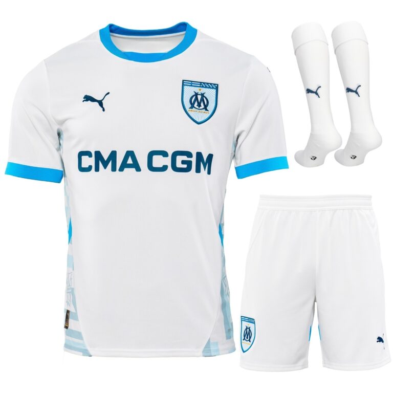 Olympique Marseille 2024-25 home Full Kid Kit