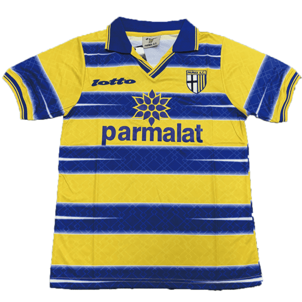 Parma AC 1998-99 - Home • Retro Jersey / Veron; Cannavaro; Thuram and more