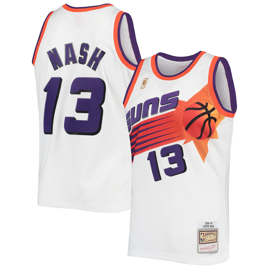 phoenix suns 1996 97 home nash vintage 1