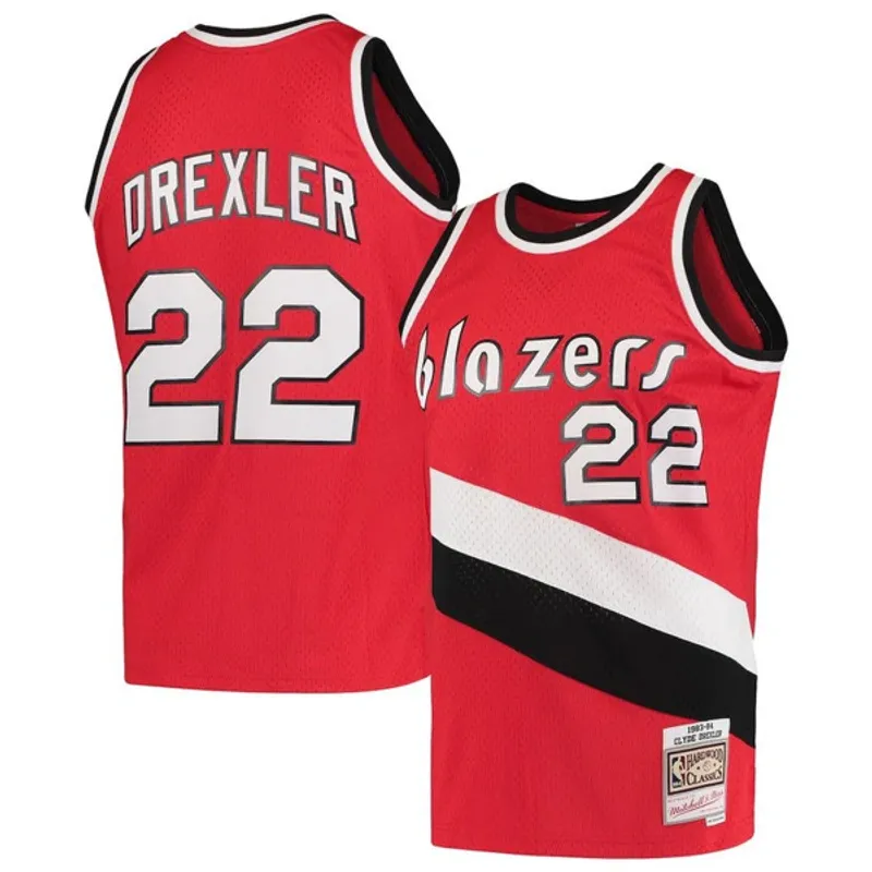 Portland Trail Blazers 1983-84 - Home • Vintage Jersey / Clyde Drexler - Image 1