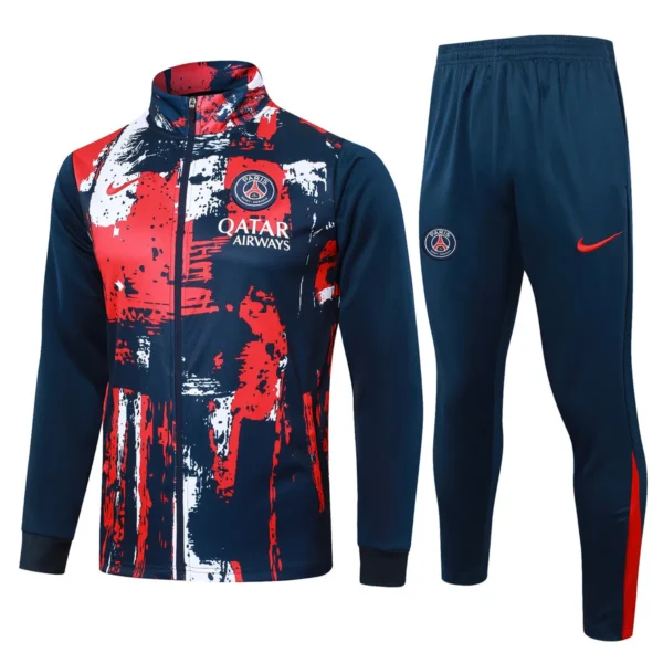 PSG 2024-25 blue red white Nike Tracksuit