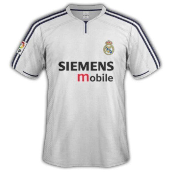 Real Madrid 2003-04 home Retro Jersey