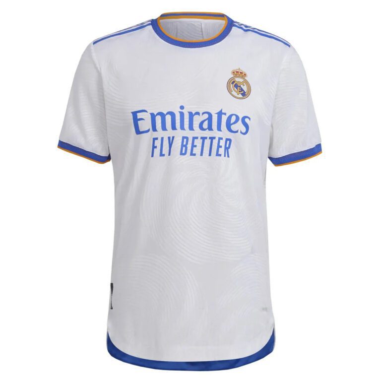 Real Madrid 2021-22 home Retro Jersey