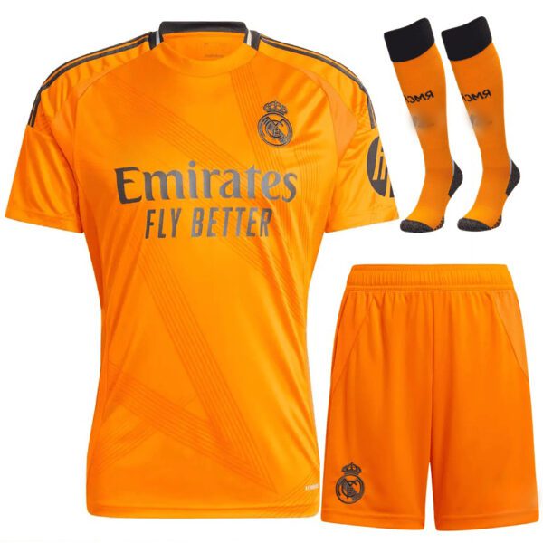 Real Madrid 2024-25 away Full Kid Kit