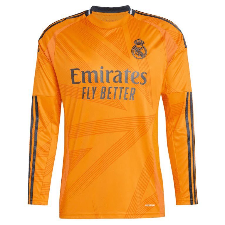 real madrid 2024 25 away long sleeve jersey 100 • XportsGears | Sportswear