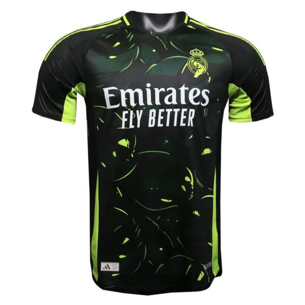 Real Madrid 2024-25 black green Special Jersey