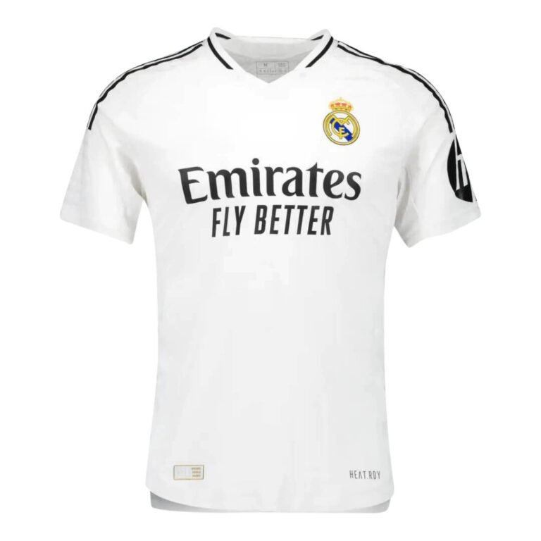 real madrid 2024 25 home jersey 100