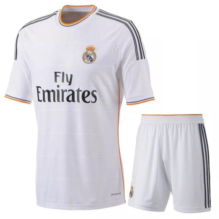 real madrid 2013 14 home kid kit retro 1