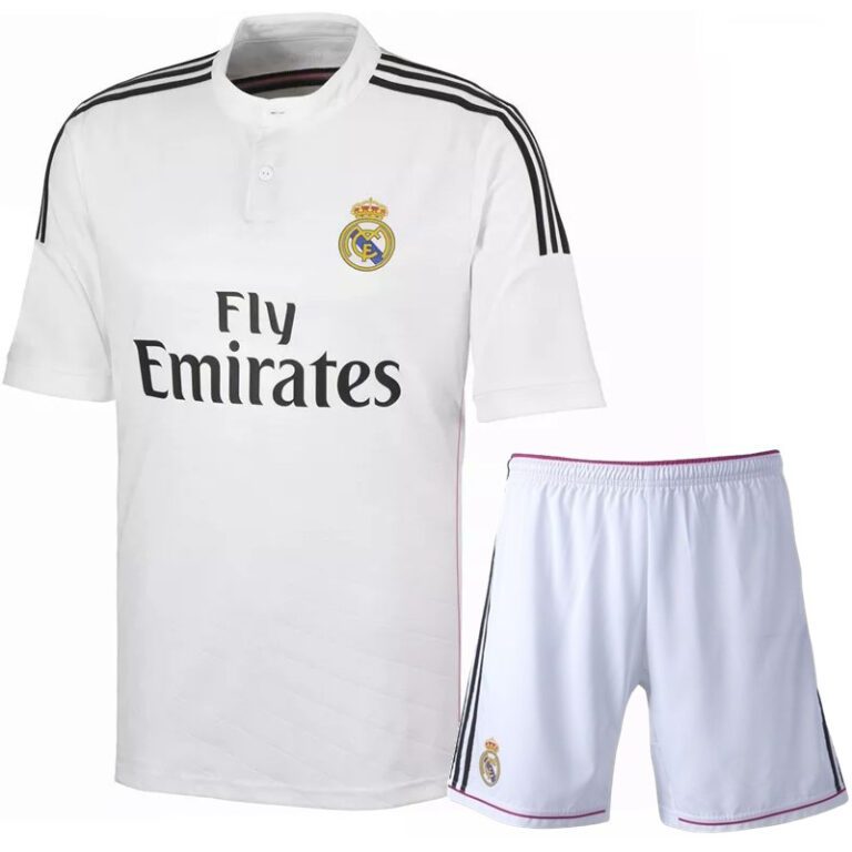 real madrid 2014 15 home kidkit retro 1