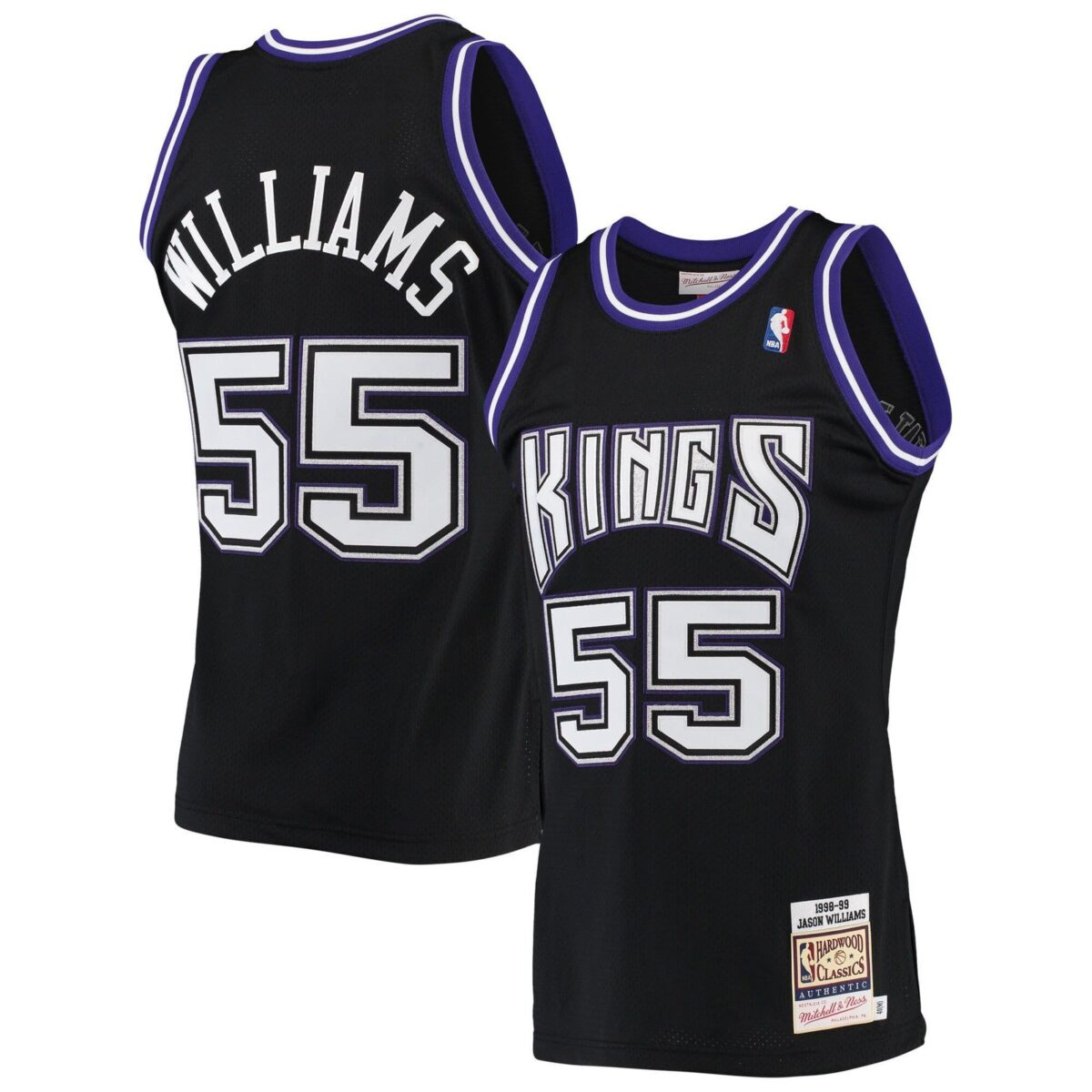 sacramento kings 1998 99 home Williams vintage 1