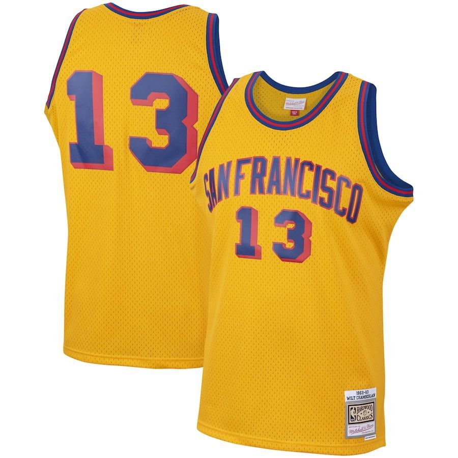 san francisco warriors 1962 93 third chamberlain vintage 1