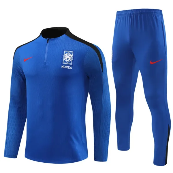 South Korea 2024 blue black red Training Suit