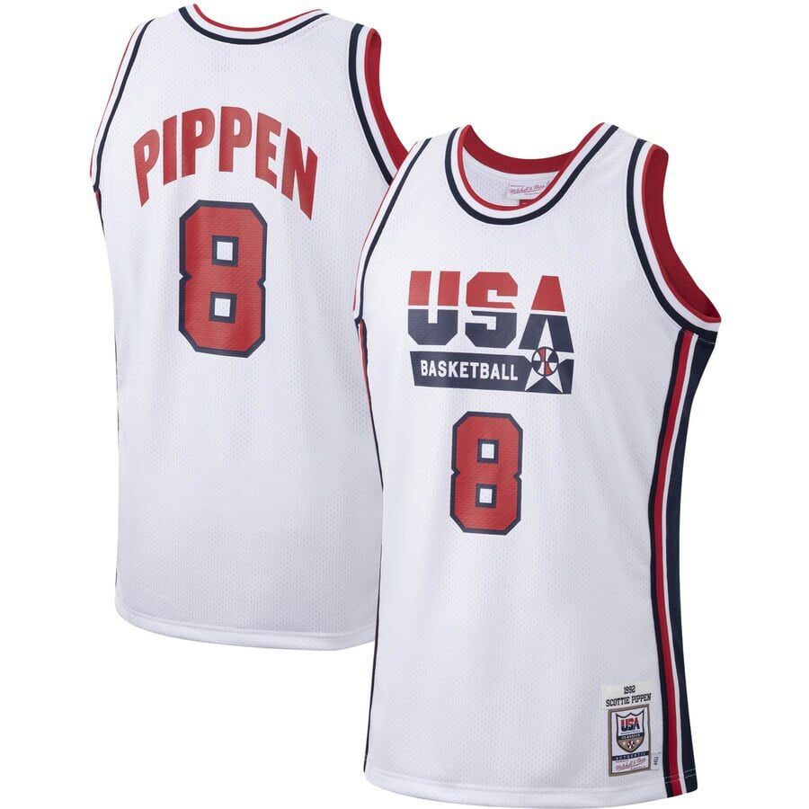 team usa 1992 home pippen vintage 1