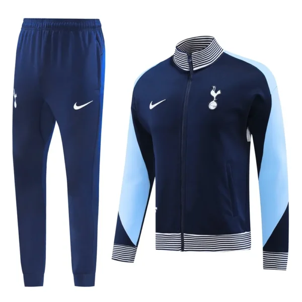 Tottenham Hotpsur 2024-25 navy grey ligh blue Tracksuit