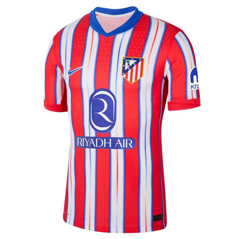 Atletico Madrid 2024-25 home game version jersey