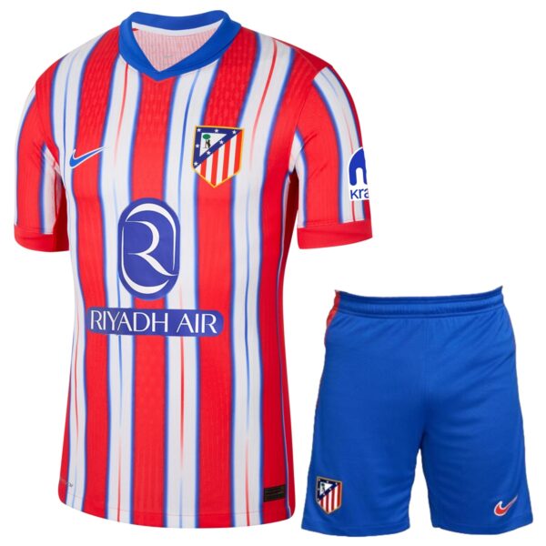 Atletico Madrid 2024-25 home kid kit