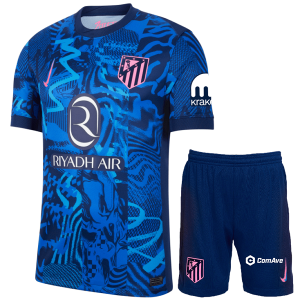 Atletico Madrid 2024-25 third kid kit