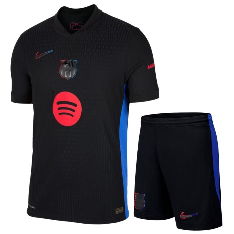 Barcelona FC 2024-25 away kid kit